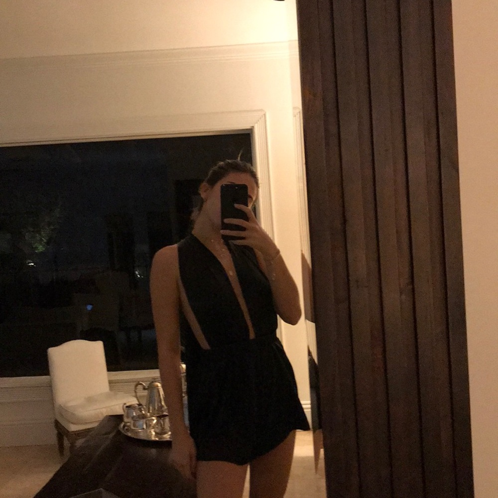 Cute silk romper (satin)